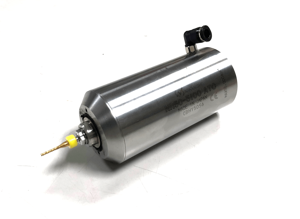 NAKANISHI ダイレクトドライブ主軸の修理