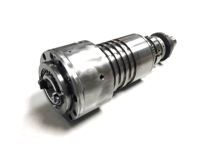 DMG 5軸フライス盤の主軸修理